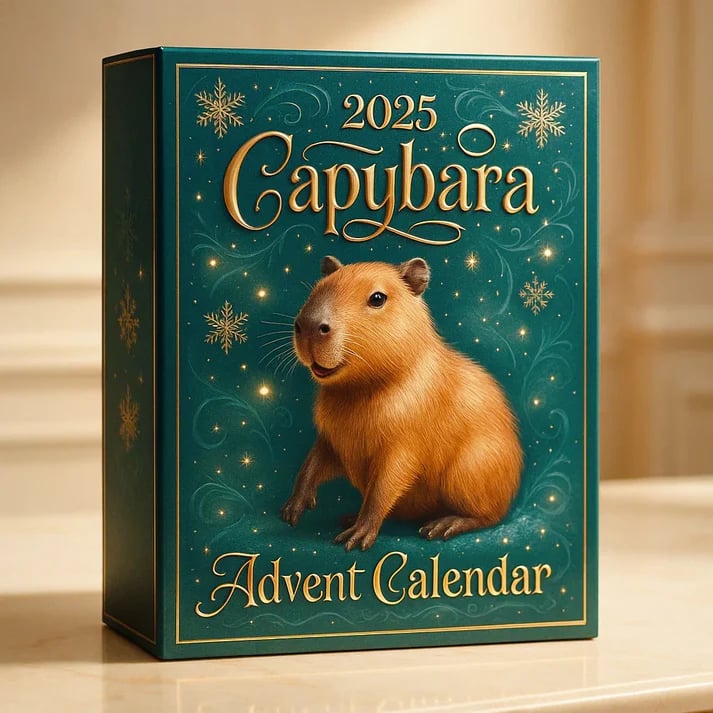 Aisora - Holiday Countdown Capybara Advent Calender
