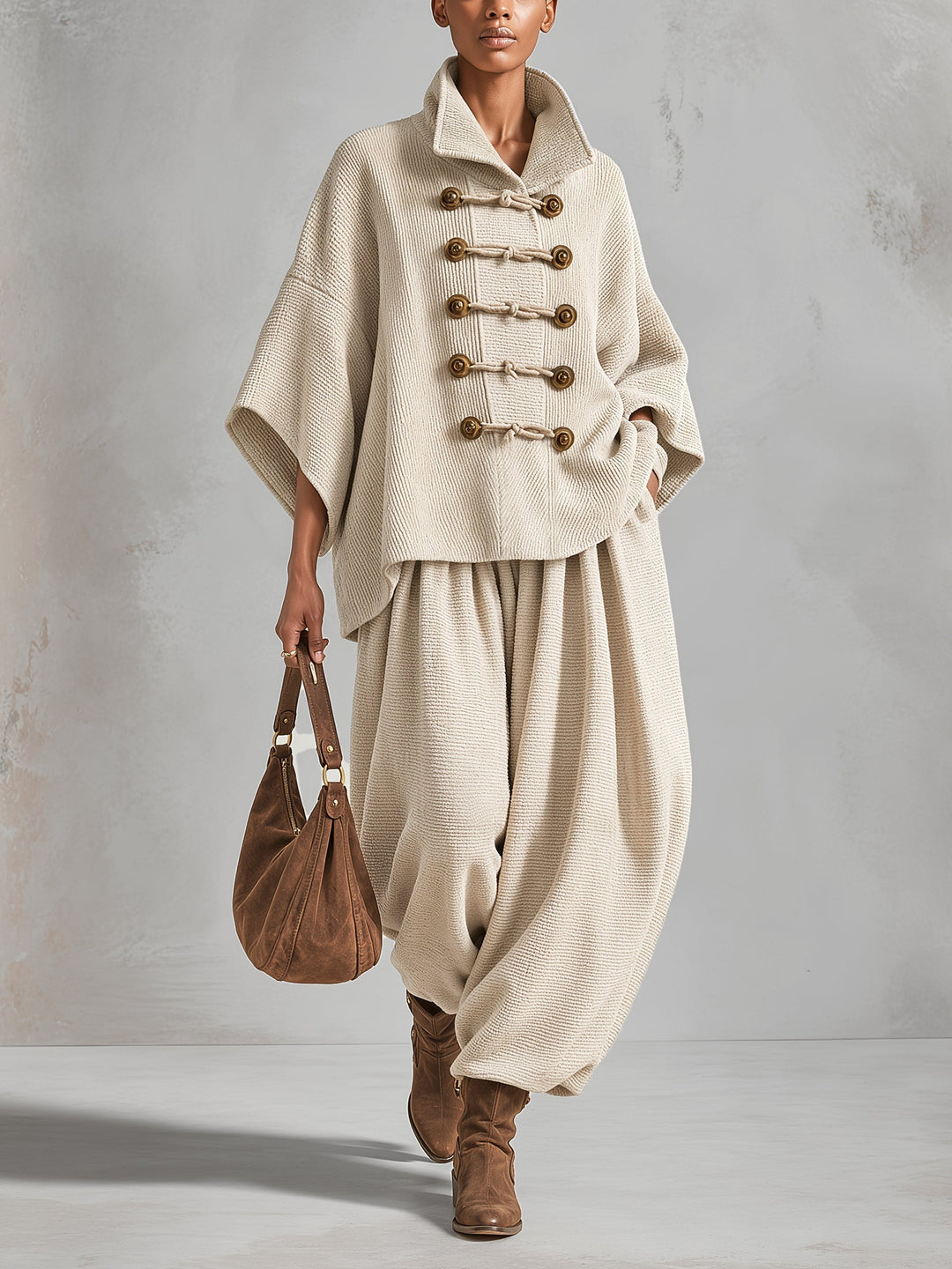 Gwenan - Soft-Touch Two-Piece Set