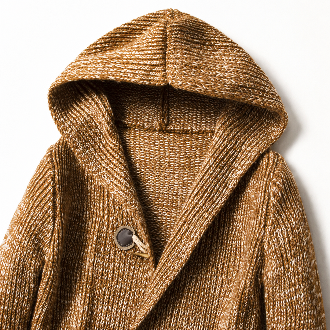 Raevan - Soft-Touch Hooded Cardigan