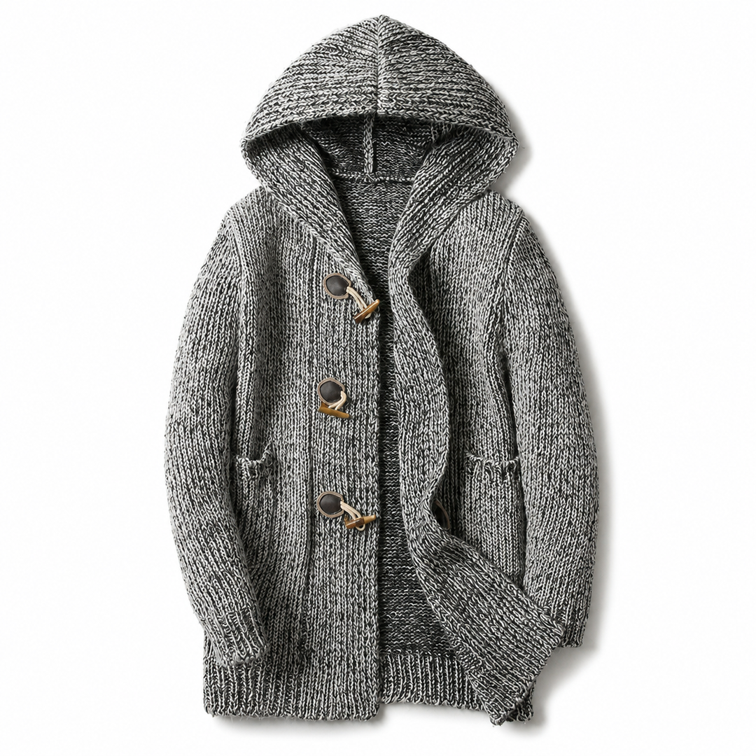 Raevan - Soft-Touch Hooded Cardigan