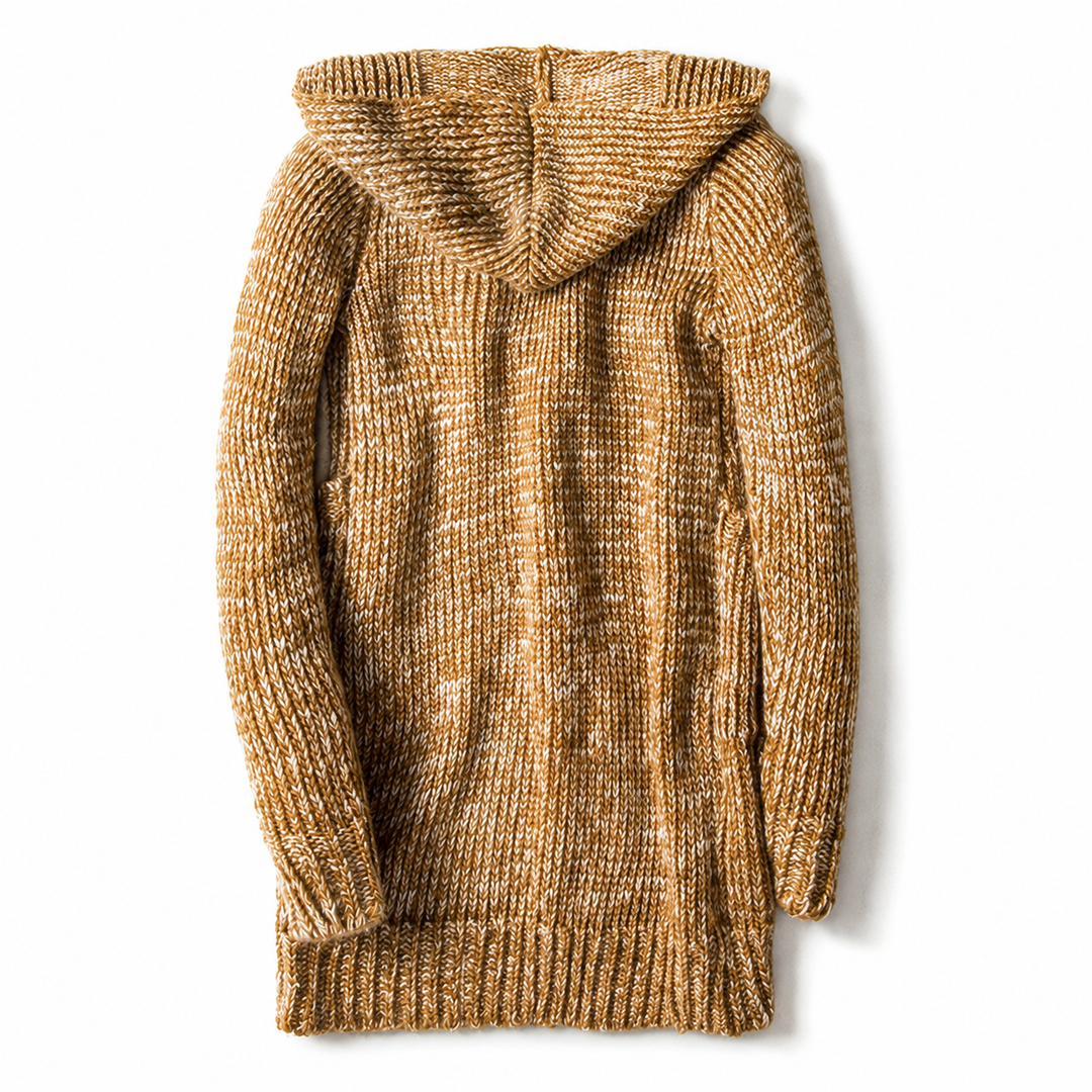 Raevan - Soft-Touch Hooded Cardigan