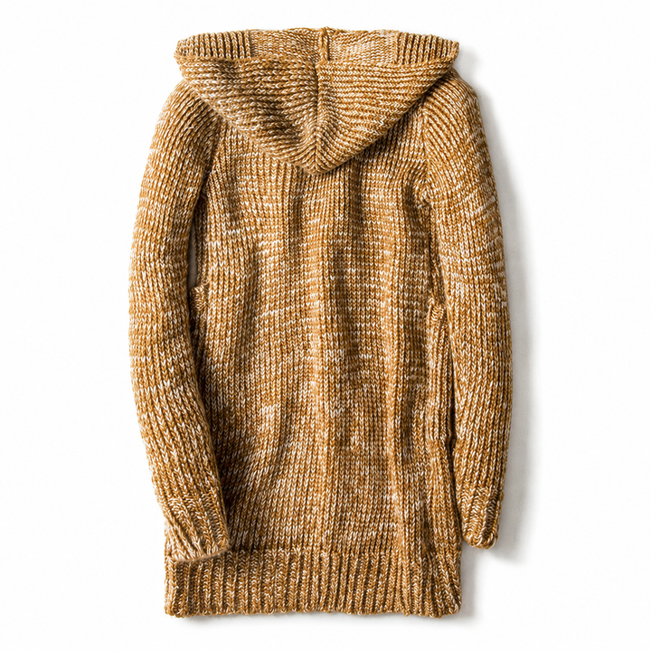 Raevan - Soft-Touch Hooded Cardigan