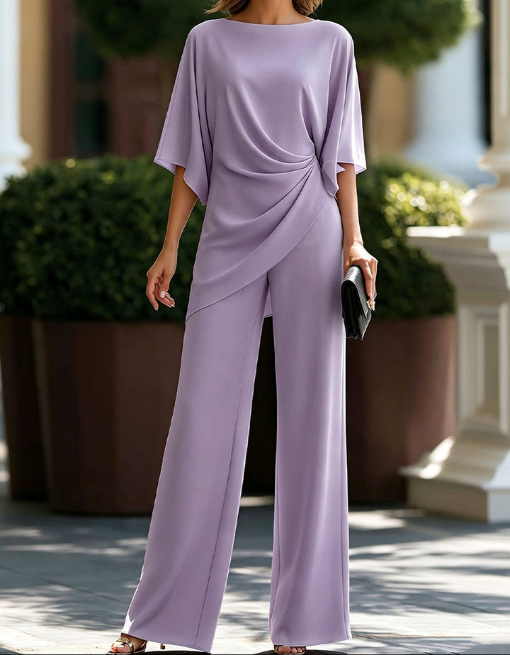 Iona - Draped Wide-Leg Co-ord Set