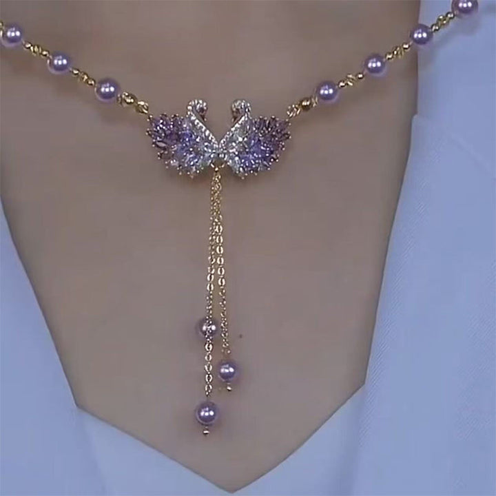 Wenisa - Swan Pendant Necklace