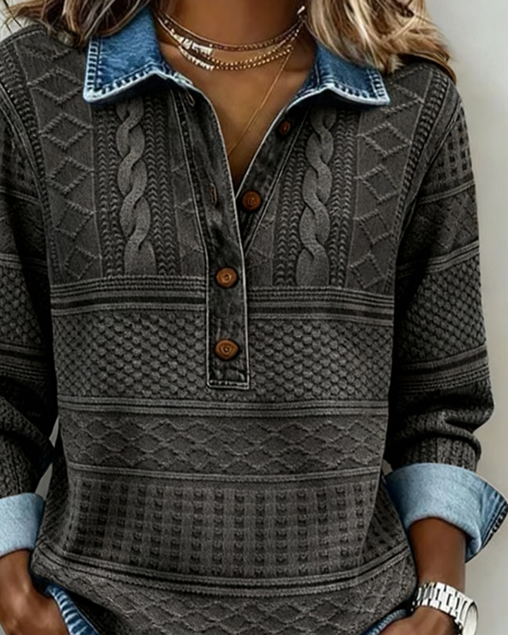 Orlissey - Textured Button-Up Shirt