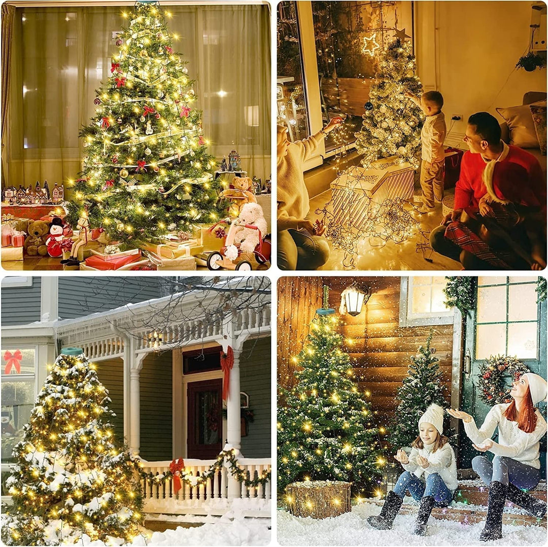 Kaerra - Christmas Tree Waterfall Lights Ring