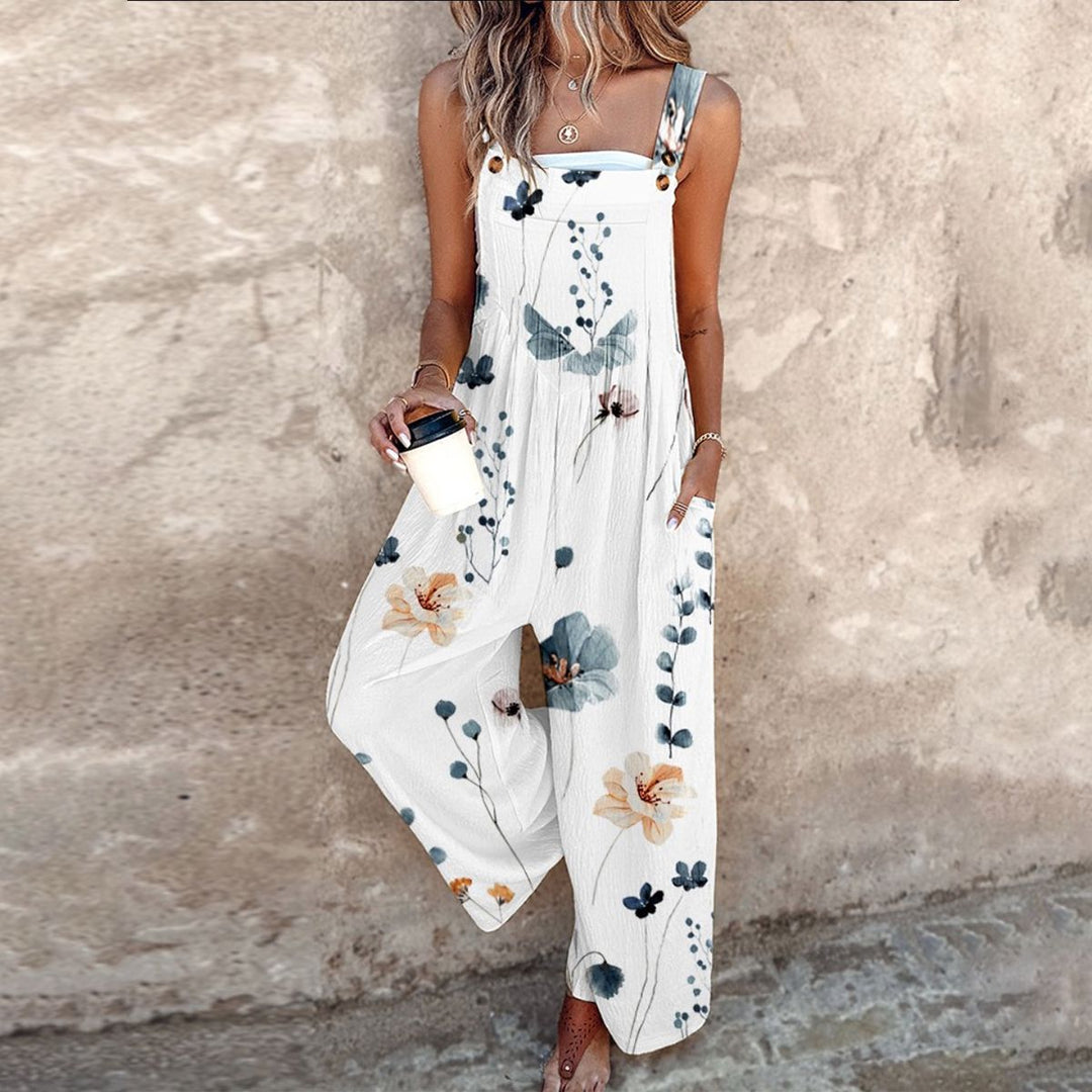 Aderyn - Airy Printed Jumpsuit