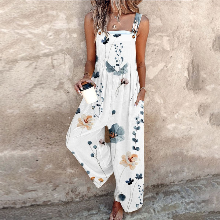 Aderyn - Airy Printed Jumpsuit