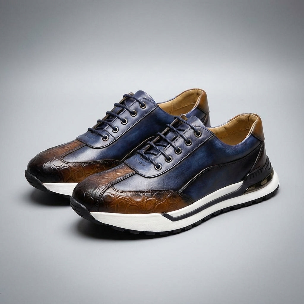 Huxley - Textured Casual Sneakers