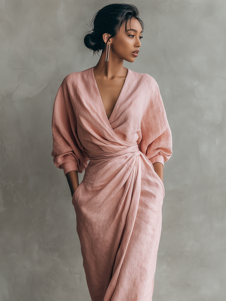 Damaris - Breezy Linen Maxi Dress