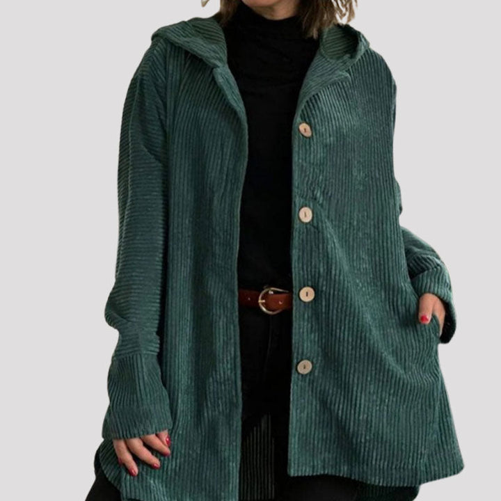 Calandra - Stylish Casual Hooded Coat