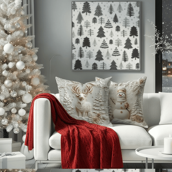 Jeslynn - Christmas Sofa Pillow Cases