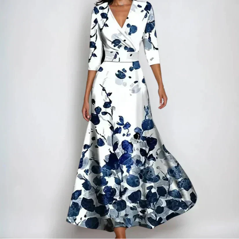 Sienna - Soft-Touch Floral Wrap Dress