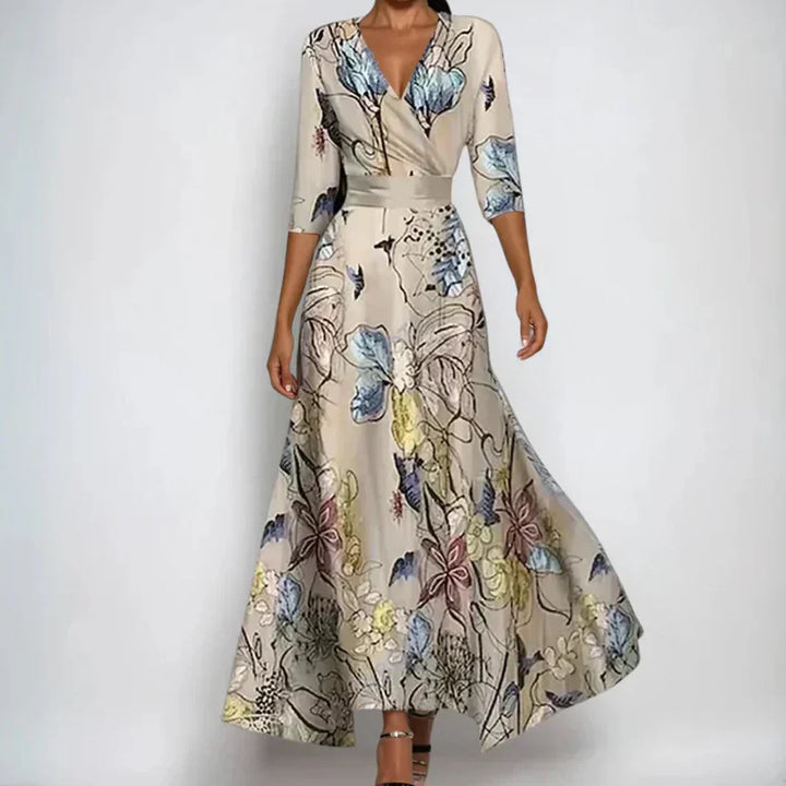 Sienna - Soft-Touch Floral Wrap Dress