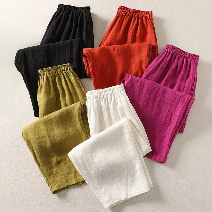 Wilina - Lightweight Linen Trousers