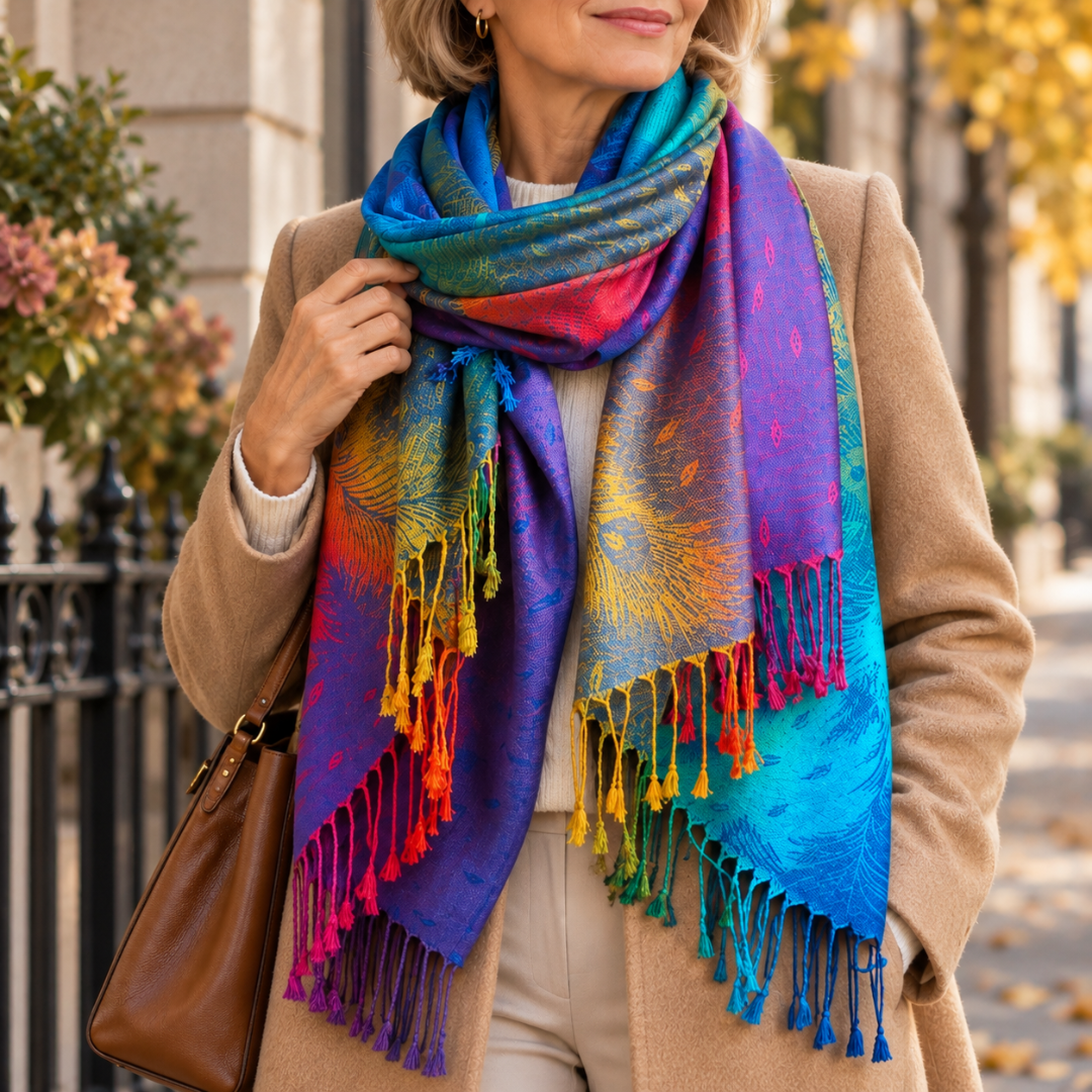 Gia - Soft-Touch Gradient Scarf