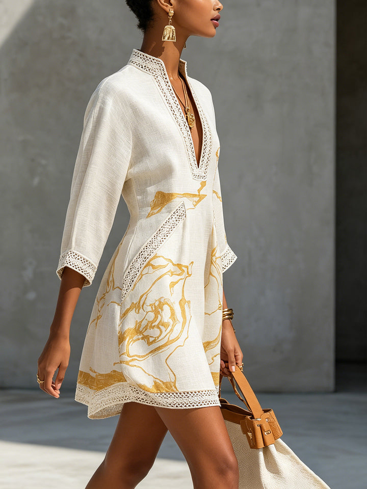 Isalyn - Soft-Touch Mini Dress