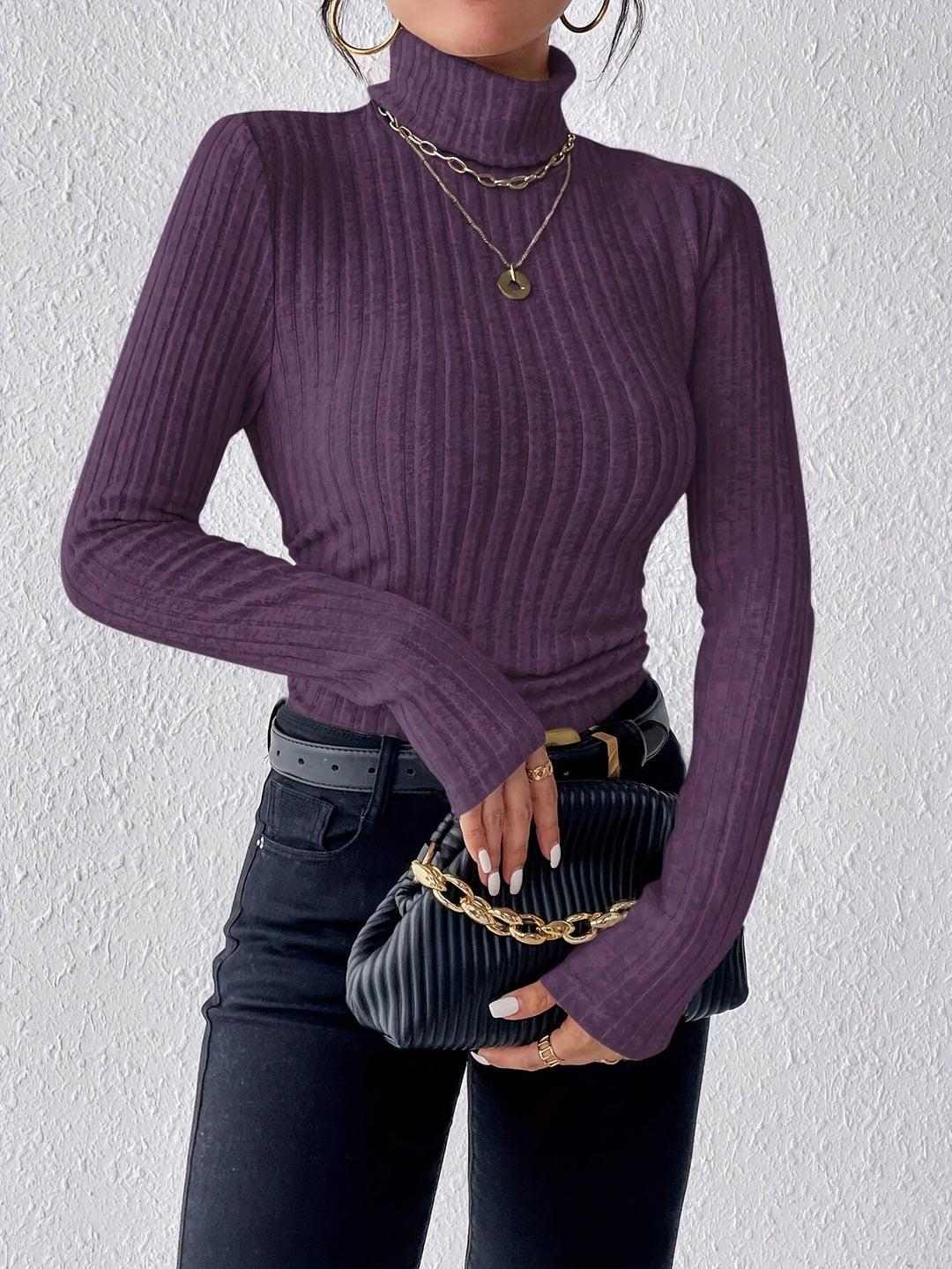 Amity - Soft-Touch Turtleneck Sweater