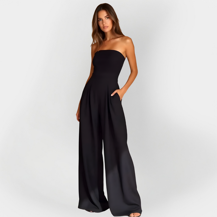Zerya - Soft-Touch Strapless Jumpsuit
