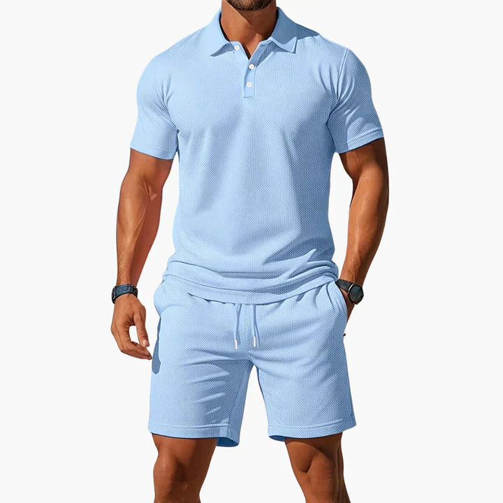 Damian - Breathable Polo Set
