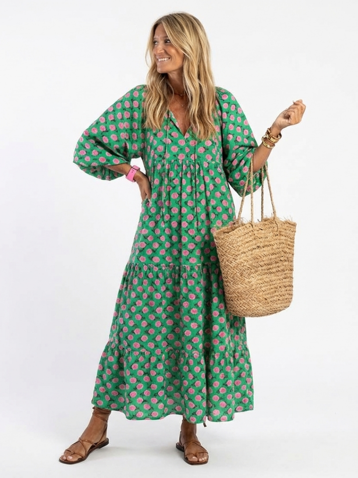 Emmera - Airy Tiered Summer Dress
