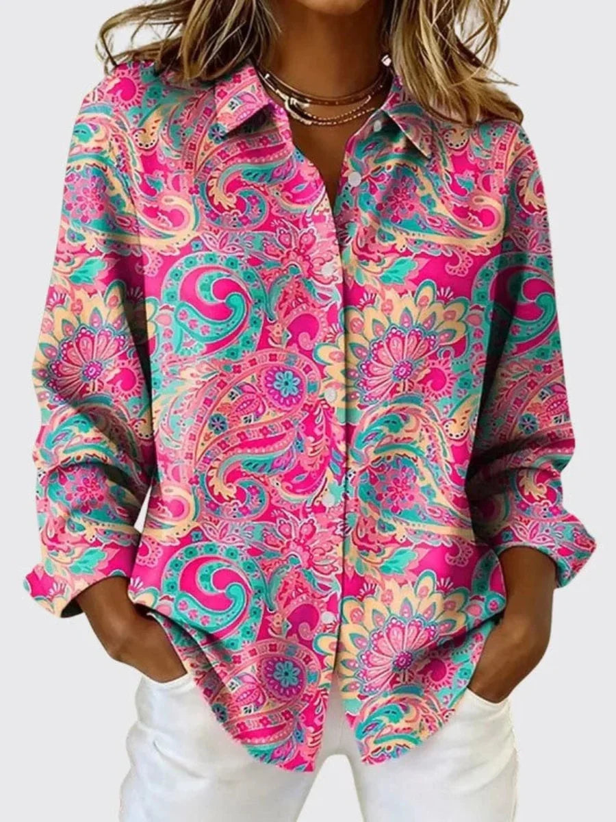 Gillian - Premium Paisley Blouse