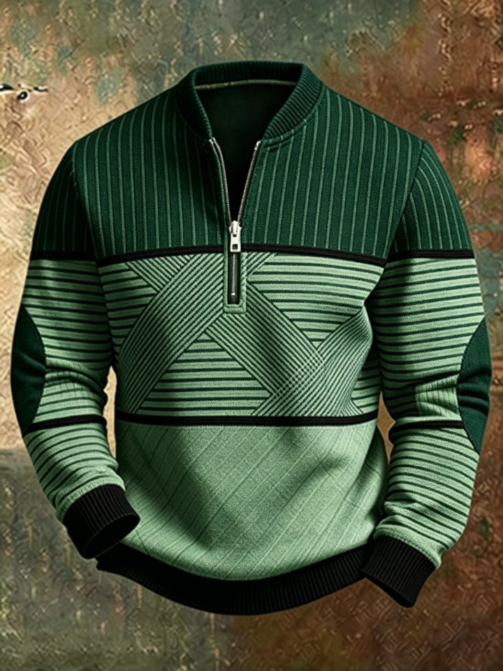 Anvar - Soft-Touch Half-Zip Jumper