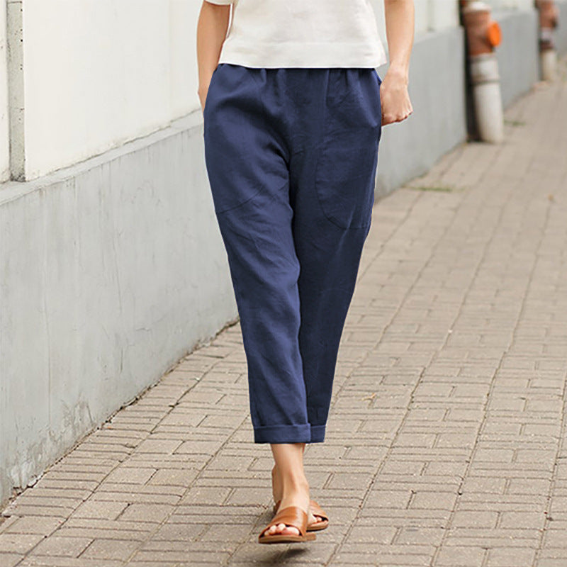 Lyra - Tailored Straight-Leg Trousers