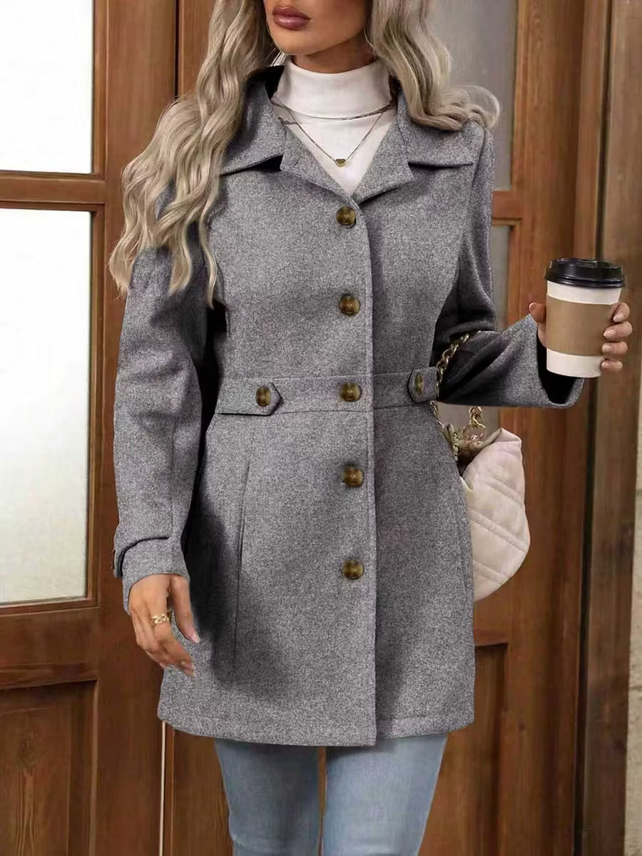 Bellona - Tailored Belted City Coat
