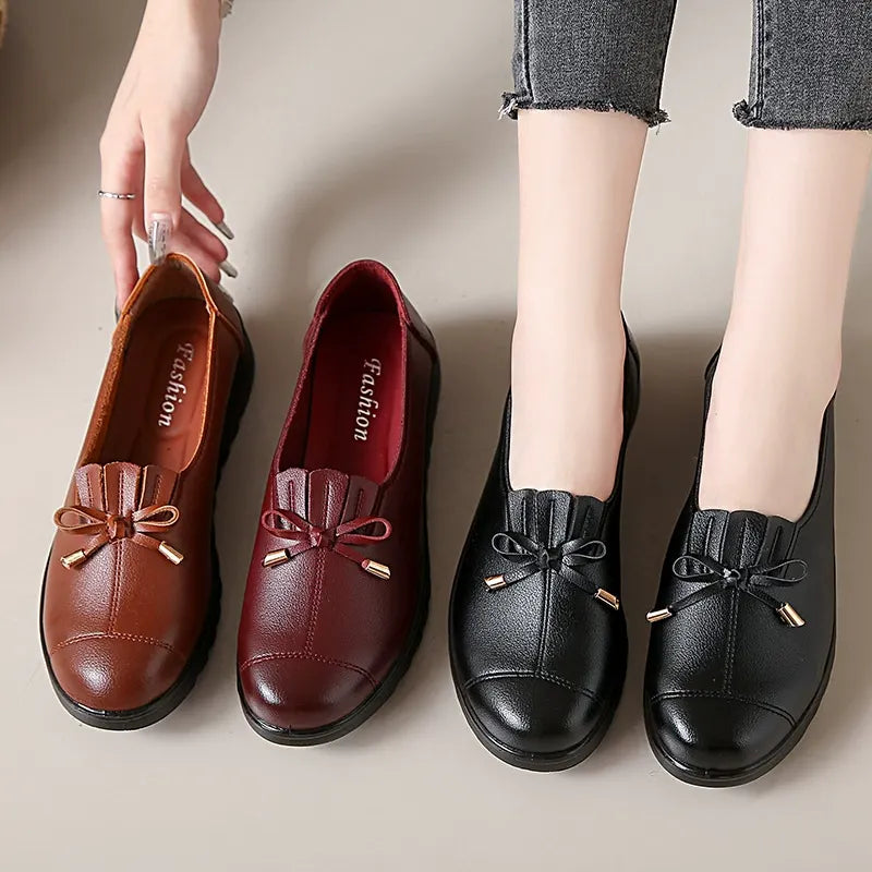 Inez - Cushioned Slip-On Loafers