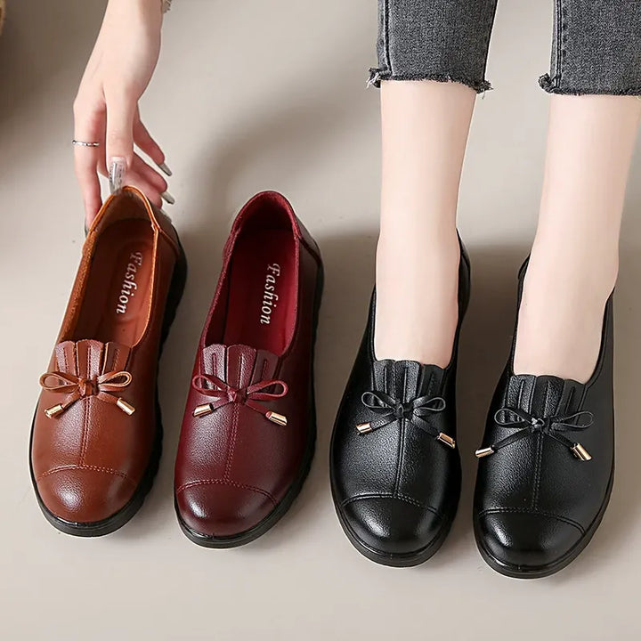 Inez - Cushioned Slip-On Loafers