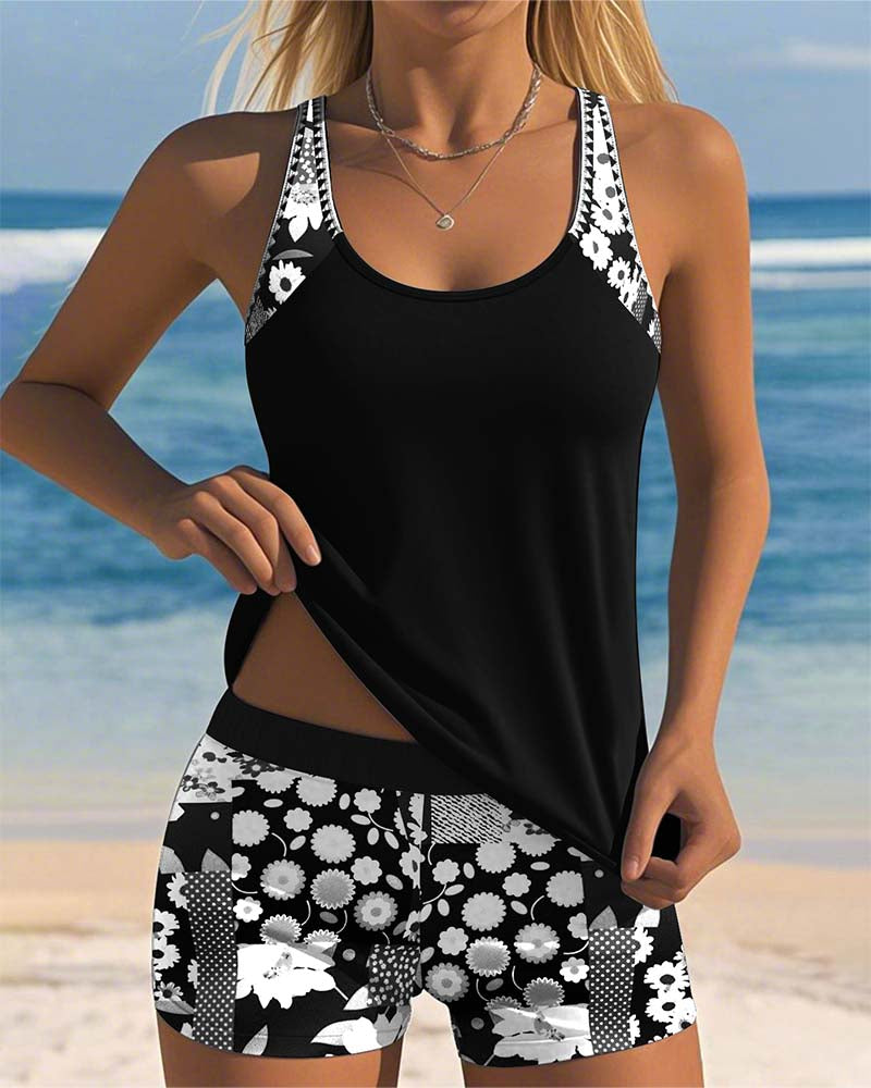 Zinnia - Quick-Dry Swimsuit Set