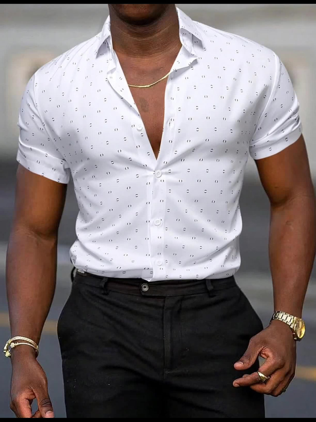 Mavlor - Soft-Touch Printed Shirt