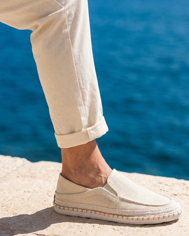 Falkner - Textured Slip-On Espadrille