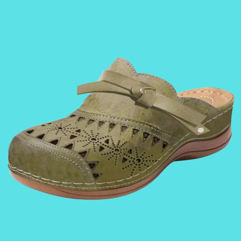 Aerina - Cushioned Flat Mules