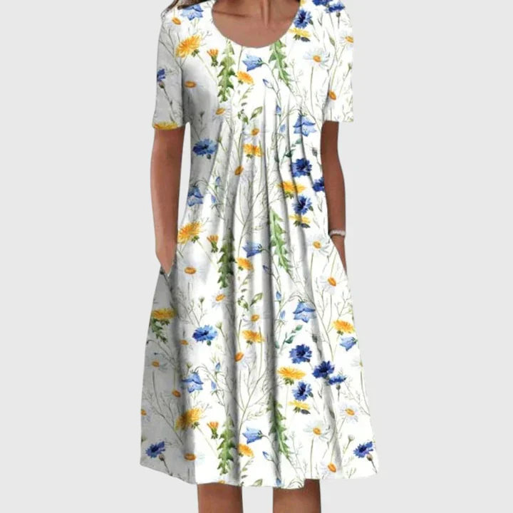 Relina - Sculpting Ruffle Dress