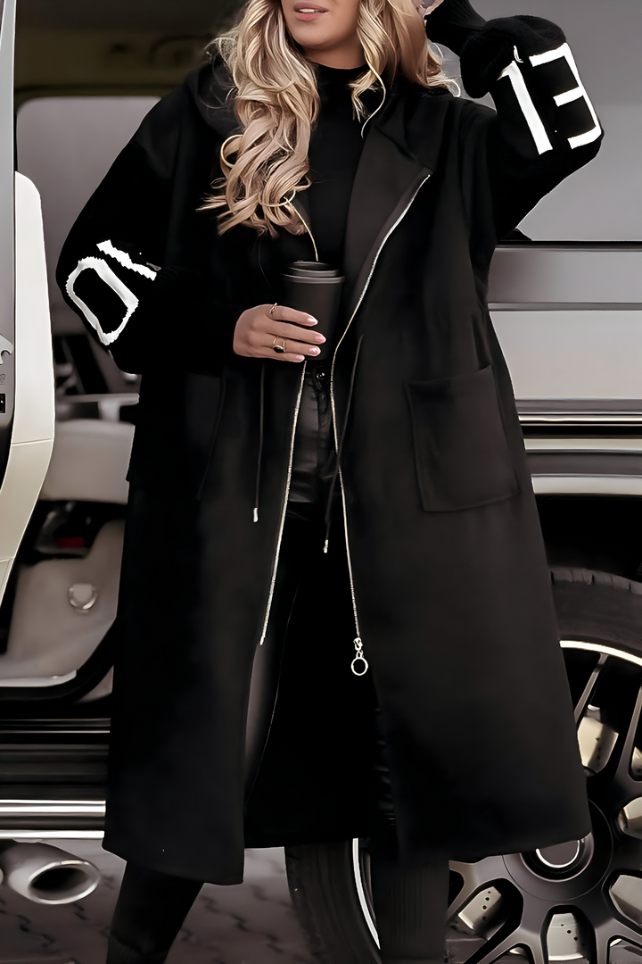 Amelinda - Stylish Casual Hooded Coat