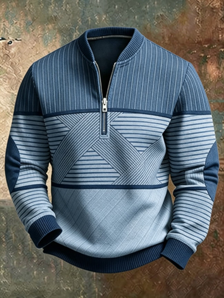Anvar - Soft-Touch Half-Zip Jumper
