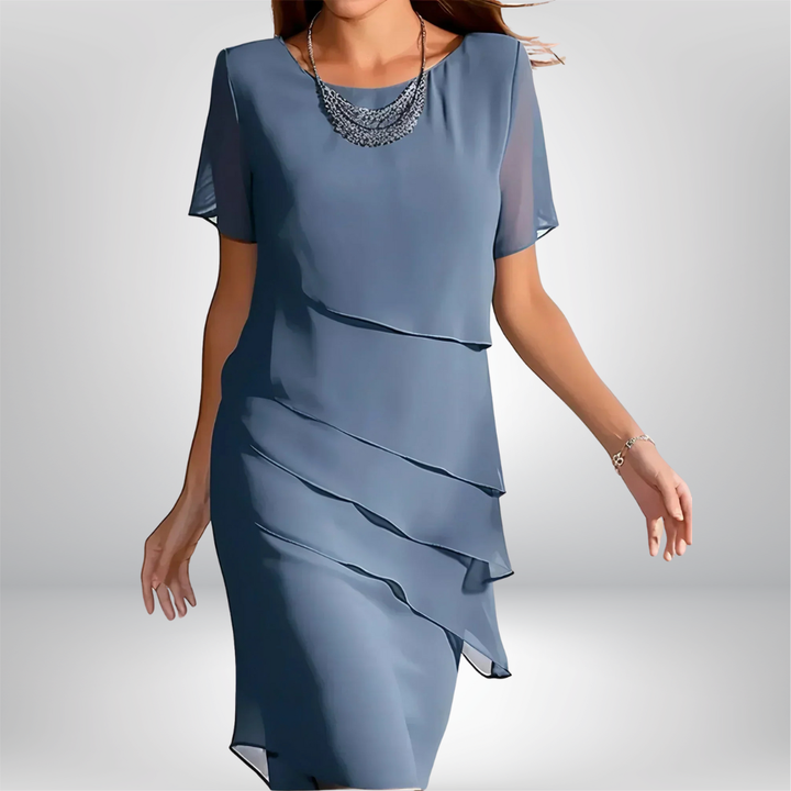 Raveira - Soft-Touch Draped Dress