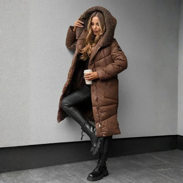 Norelline - Quilted Hooded Coat