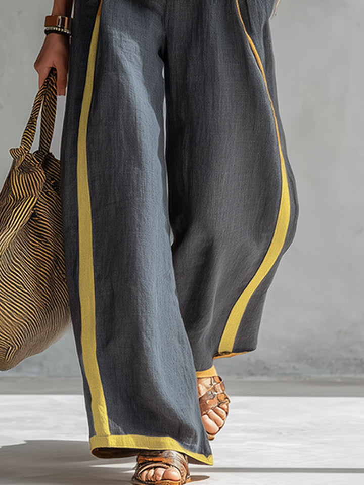 Quella - Fluid Top & Trousers Set