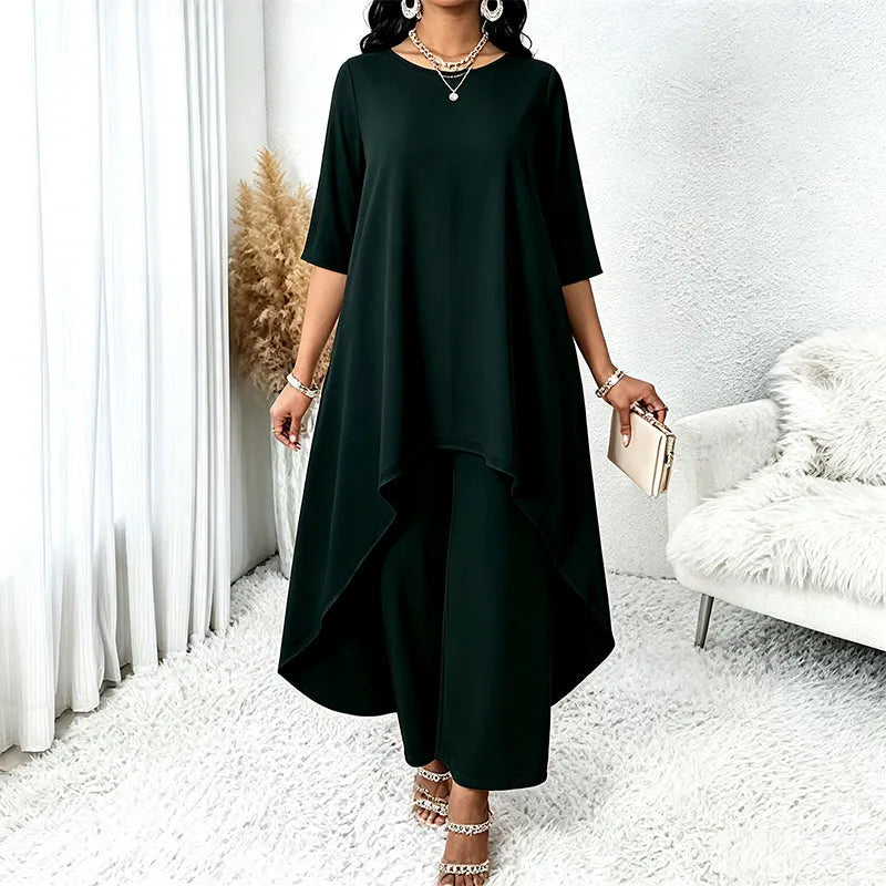 Laurivelle - Soft-Touch Plus-Size Maxi Dress