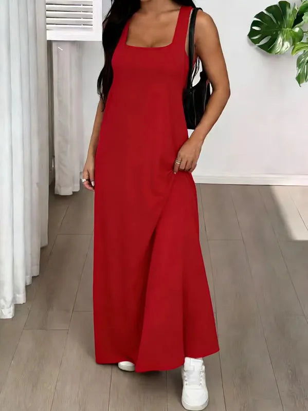 Evania - Layered Two Piece Maxi Dress Set