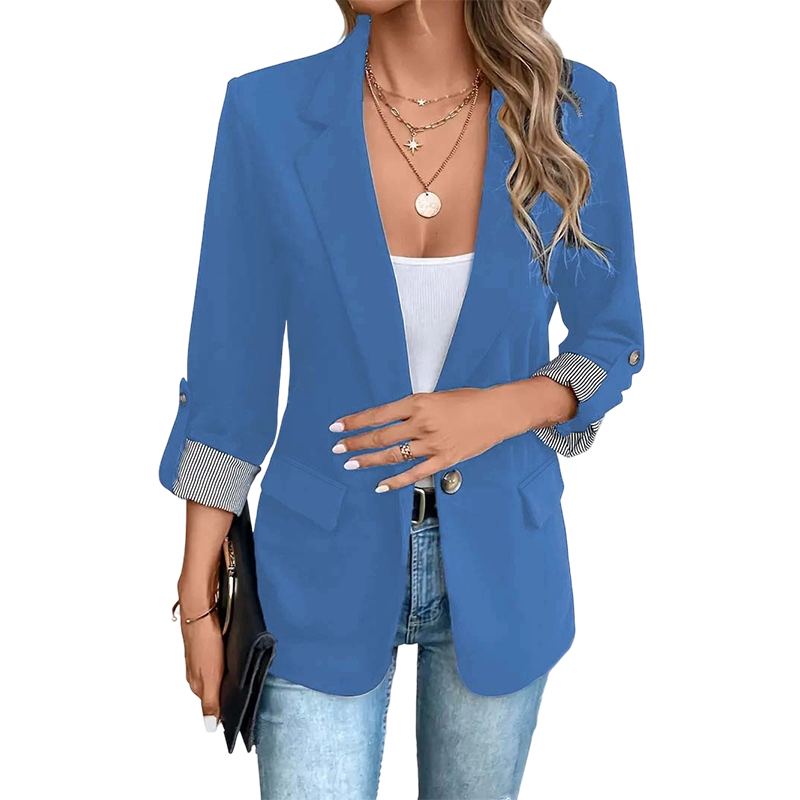 Neravelle - Tailored Roll Sleeve Blazer