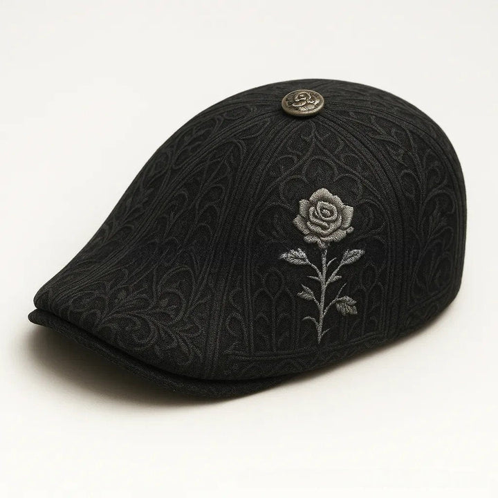 Mavros - Skull Emblem Flat Cap