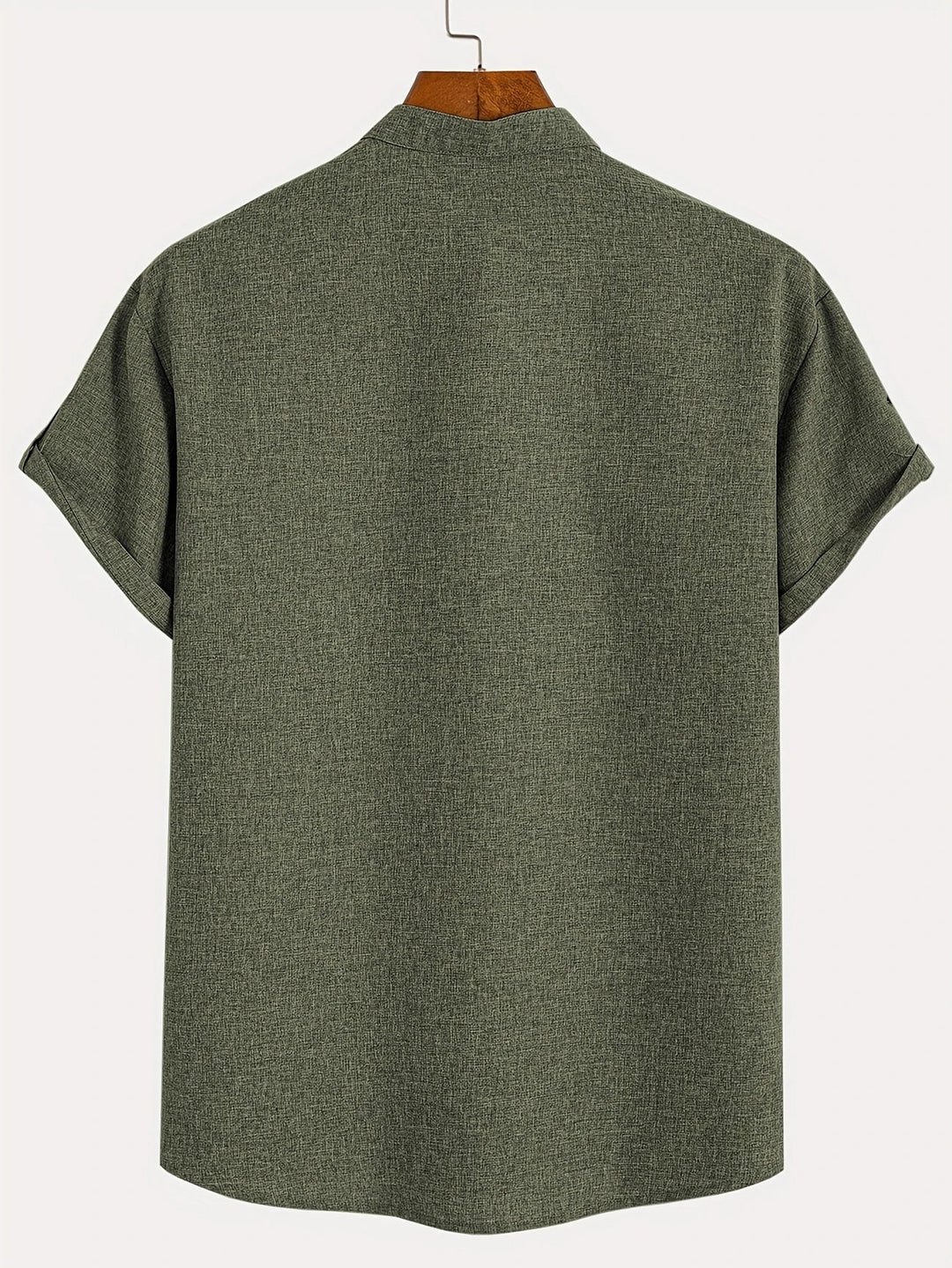 Harlan - Textured High-Collar Shirt