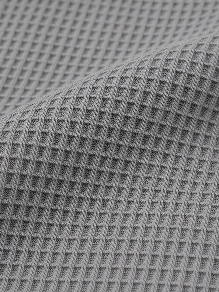 Oswald - Textured Waffle Long Sleeve Tee