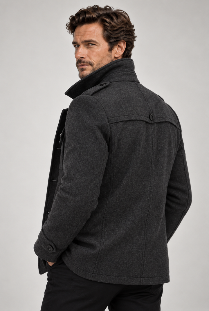 Ivan - Double-Breasted Longline Coat