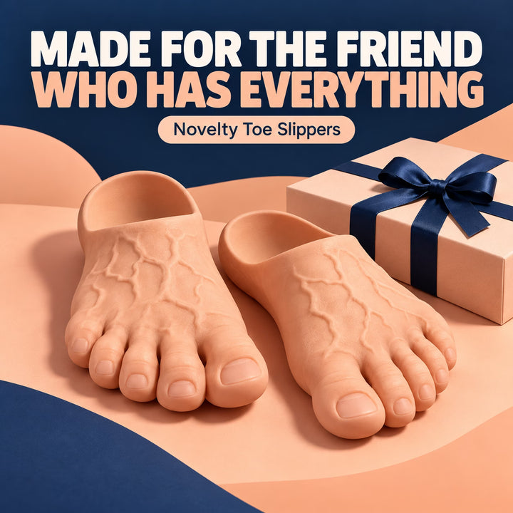 Alois - Novelty Barefoot Toe Slippers