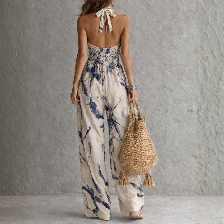 Rosalba - Artistic Print Jumpsuit